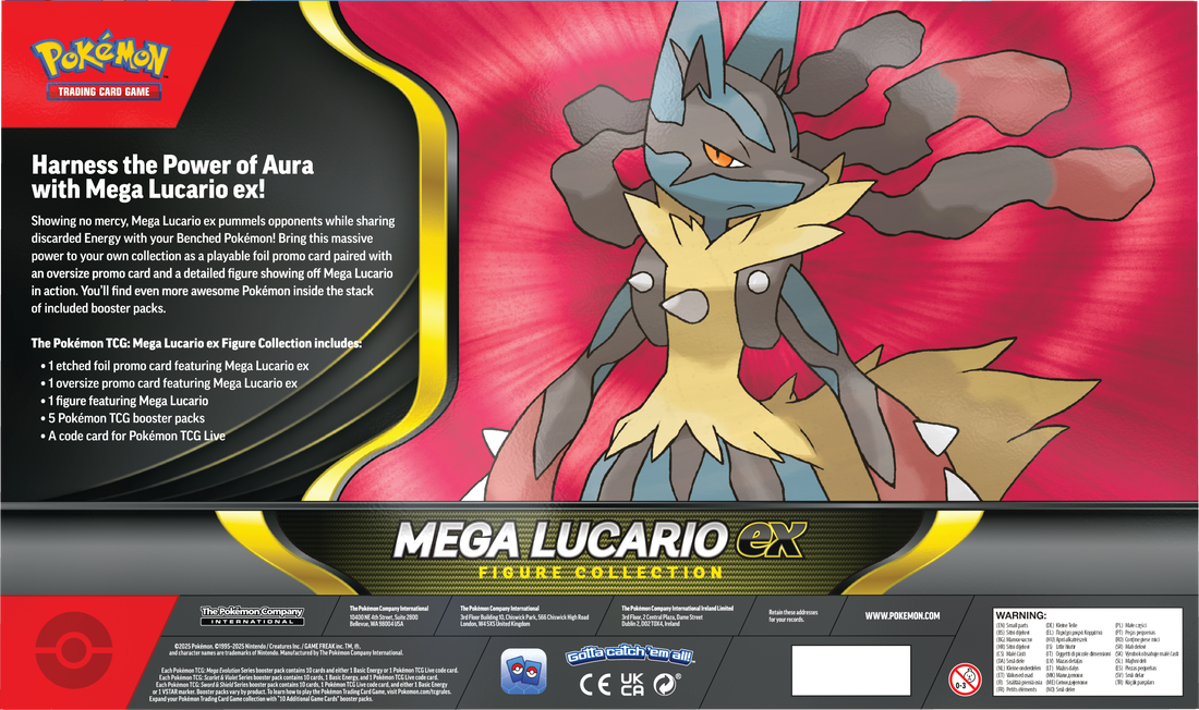 Pokémon TCG: Mega Lucario EX Collection Box