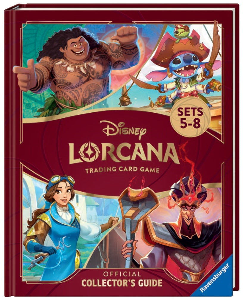 Disney Lorcana Official Collectors Guide Set 5-8