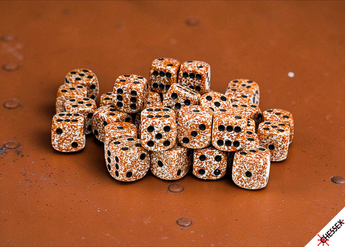Chessex Speckled 36D6 Rust 12MM