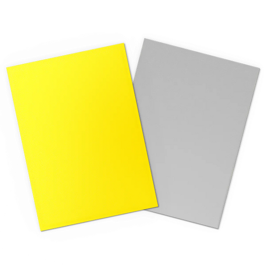 Dragon Shield Sleeve - Dual Matte Yellow & Silver 100ct
