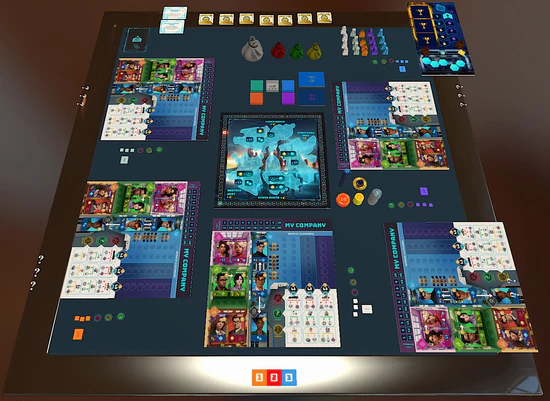 Tech Race Board Game
