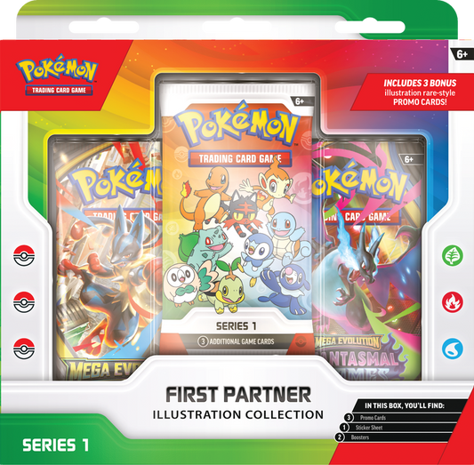 Pokémon TCG: First Partner Illustration Collection Series 1 [Pre-Order]
