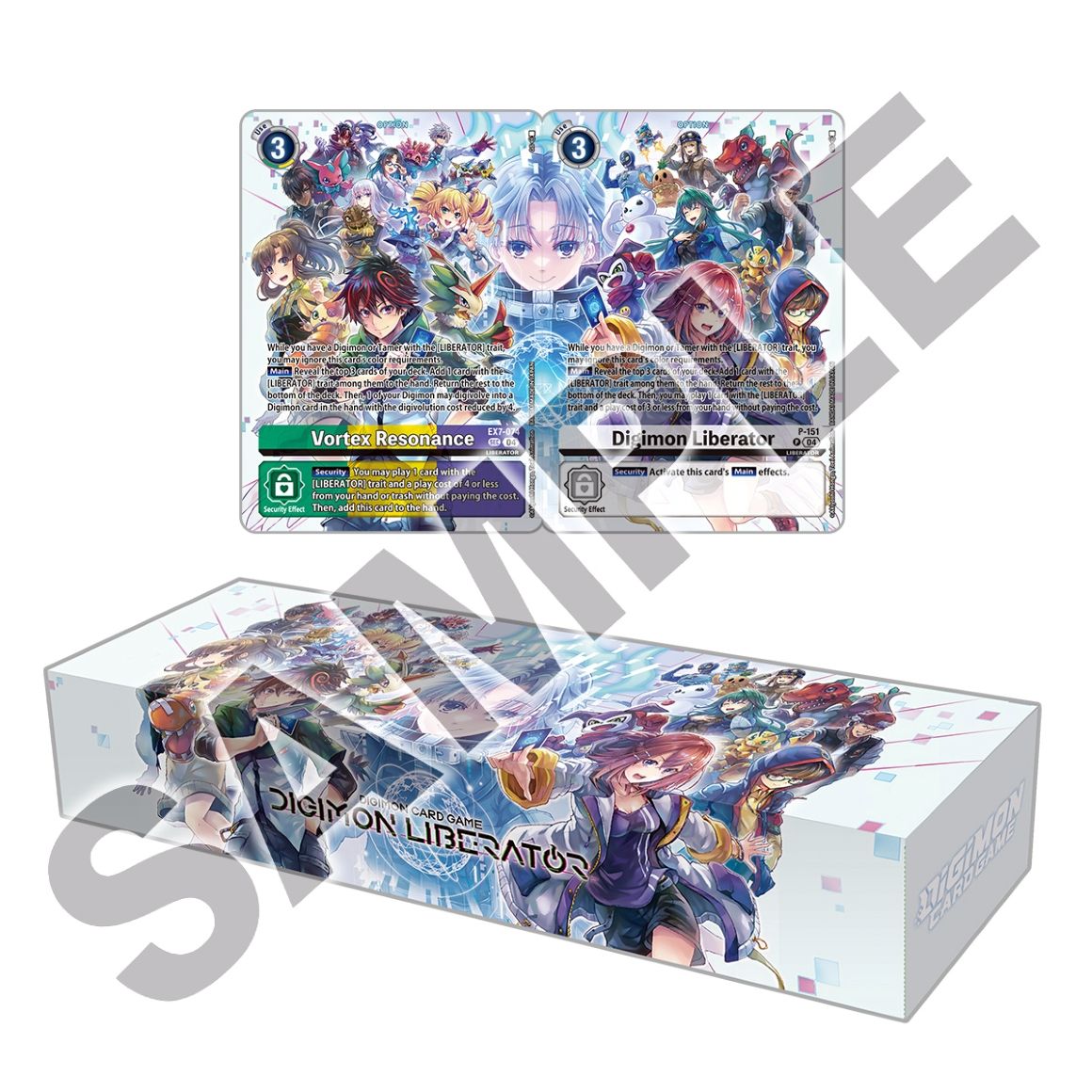 Digimon Card Game - PB22 Liberator Debuggers Set