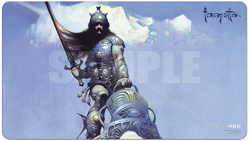 Ultra Pro - Playmat Silver Warrior By Frank Frazetta