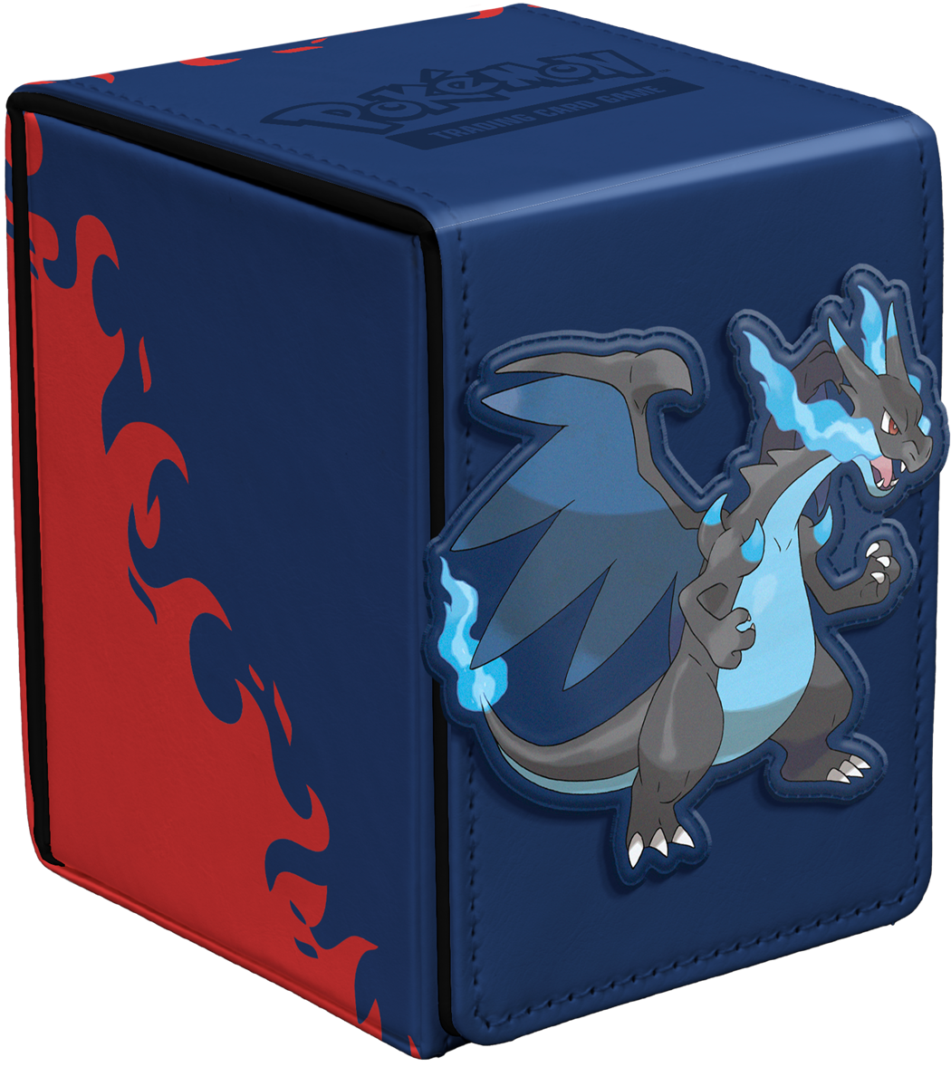 Ultra Pro: Mega Charizard X Alcove Flip Deck Box [Pre-Order]