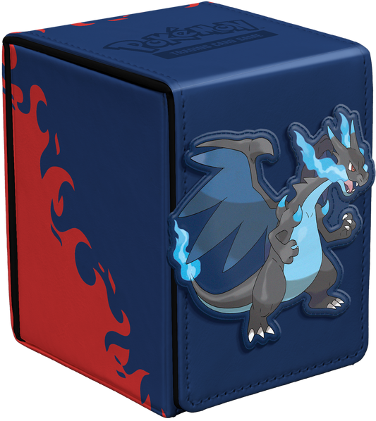 Ultra Pro: Mega Charizard X Alcove Flip Deck Box [Pre-Order]