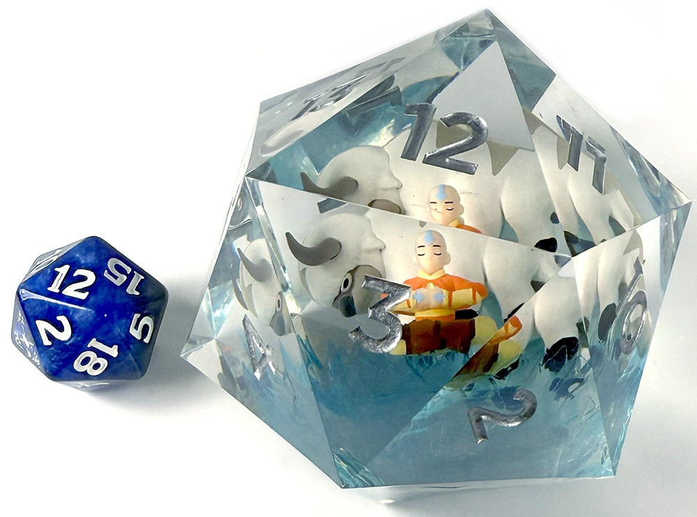 Sirius Dice - 55mm Spin down D20 Avatar Last Airbender