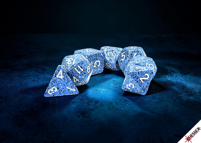 Chessex Speckled 7-Die Set Polyhedral Ocean Stone