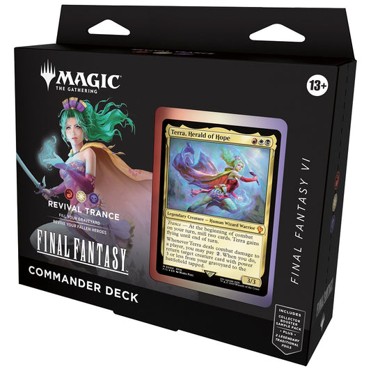 MTG Universes Beyond: Final Fantasy - Commander Revival Trance
