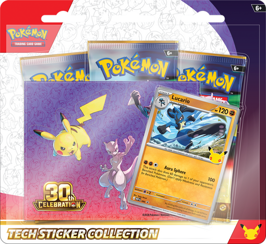 Pokémon TCG: 30th Celebration Tech Sticker Collection {Pre-Order}