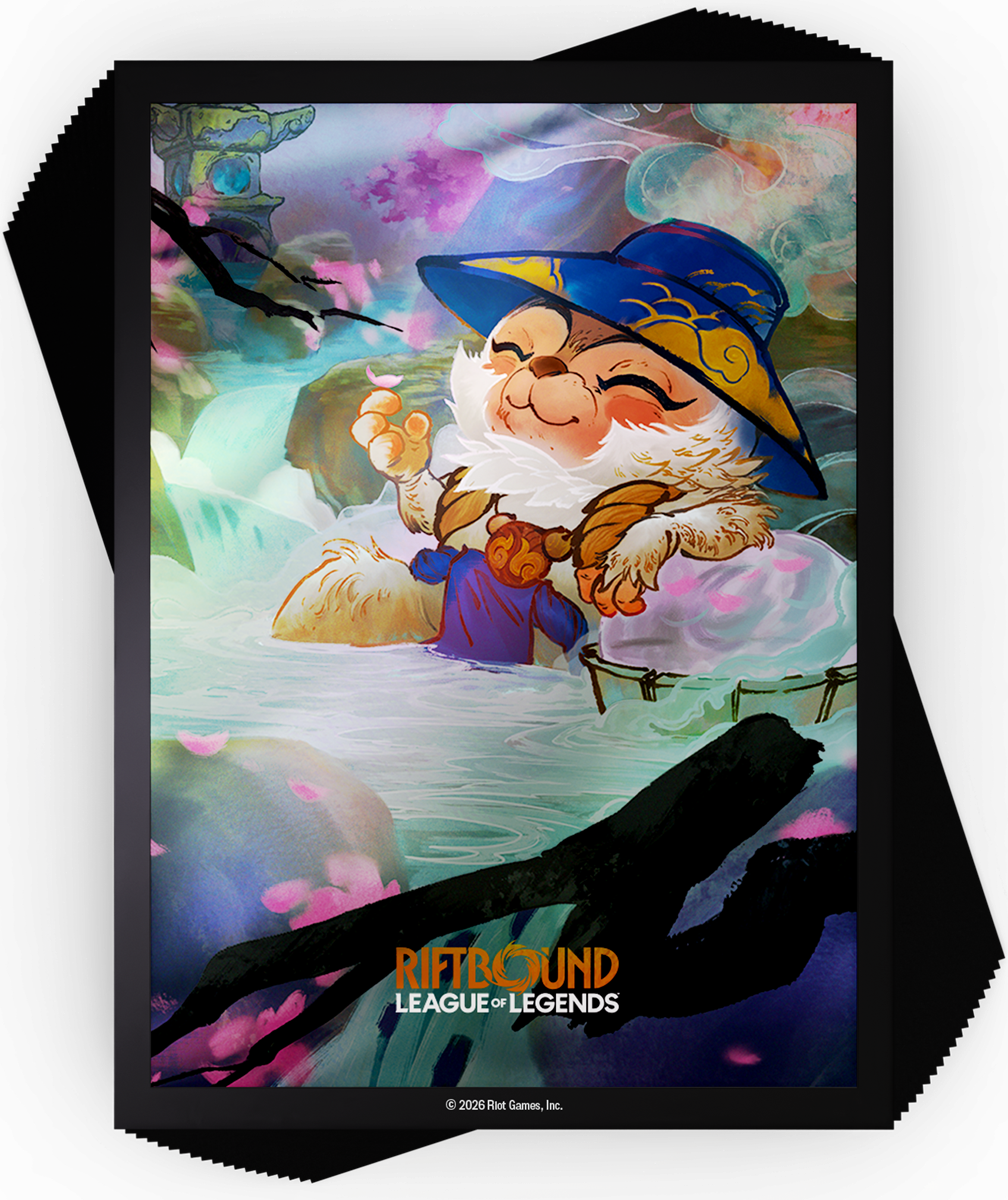 Riftbound: Spiritforged Art Sleeves Spirit Blossom Teemo 100CT [Pre-Order]