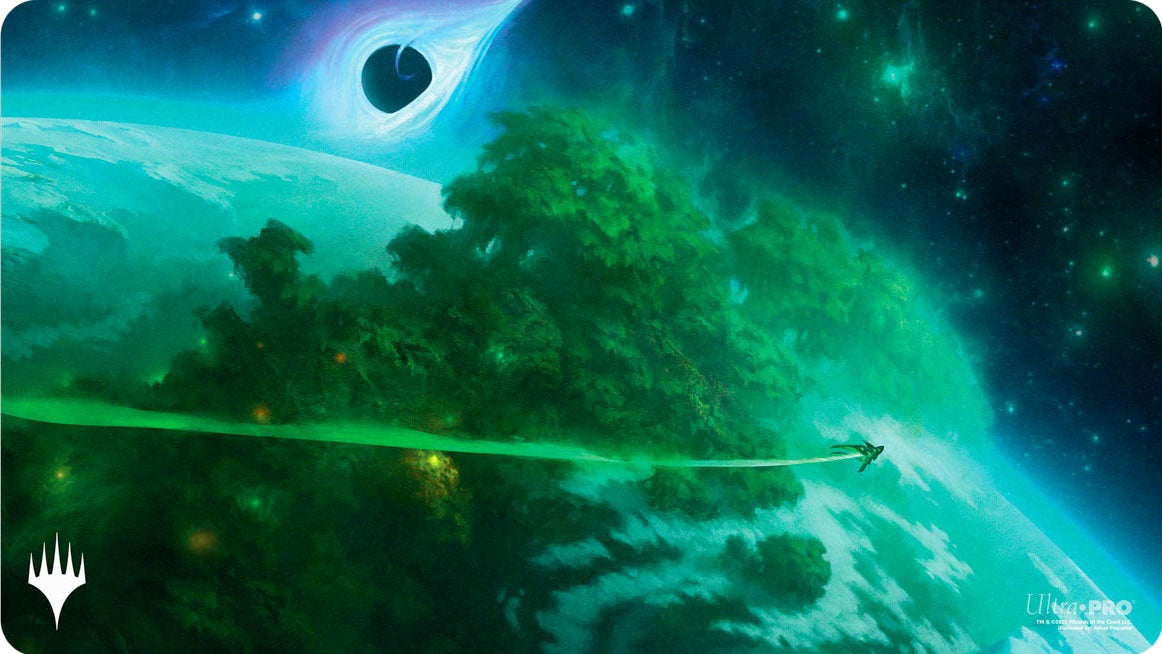 Ultra Pro Playmat | MTG: Edge of Eternities - Mythic Land Green