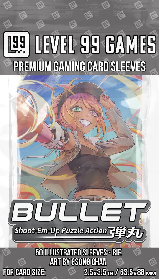 Level 99 50 Standard Sleeves - Rie