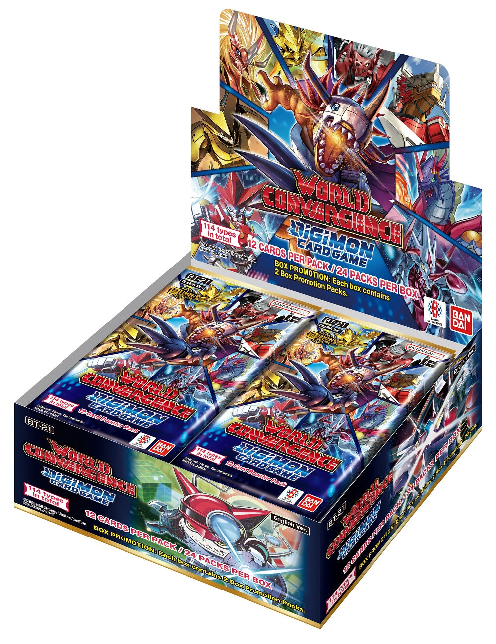 Digimon Card Game- BT-21 World Convergence