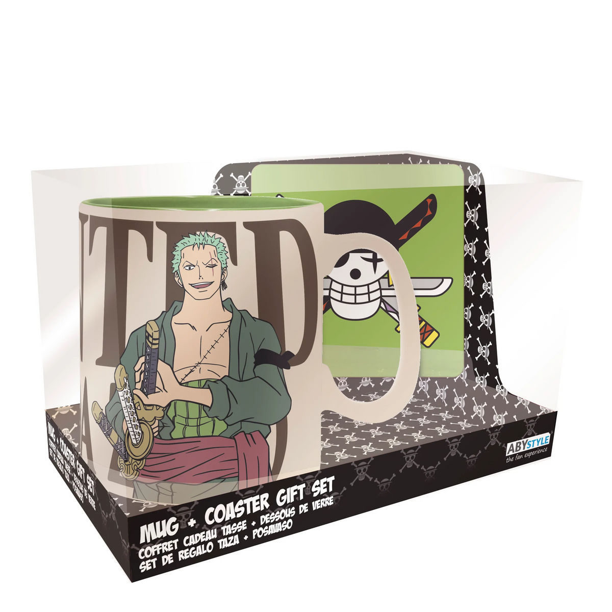 One Piece Zoro Mug and Coaster Set product image 2