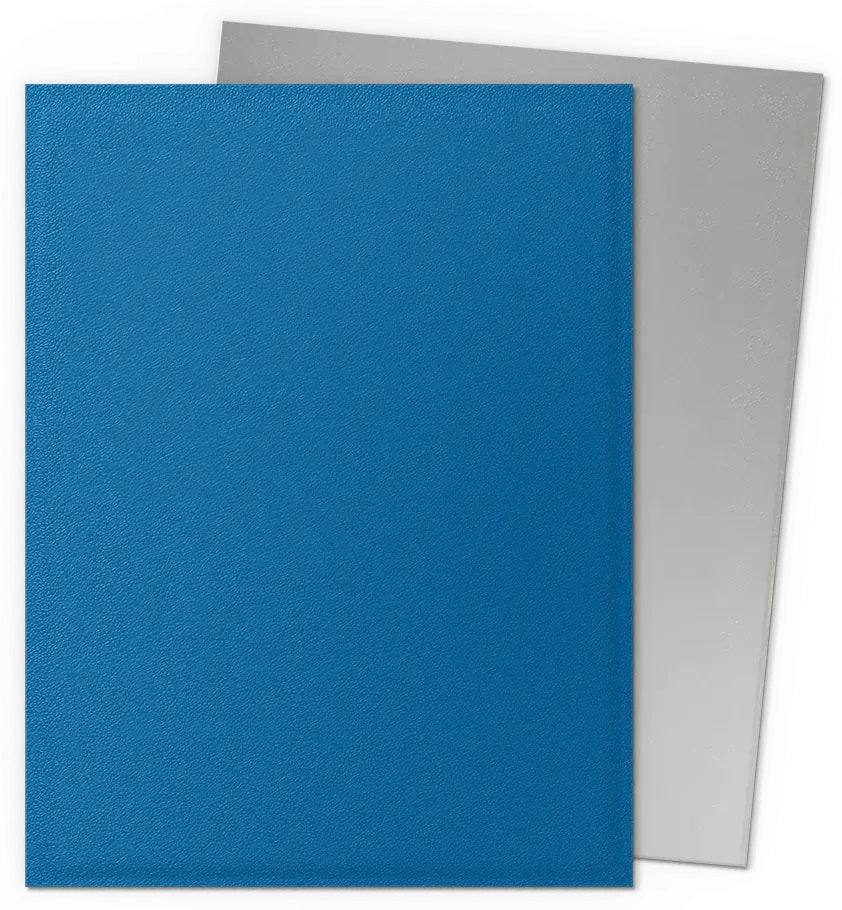 Dragon Shield Sleeve - Matte Dual Cobalt & Silver