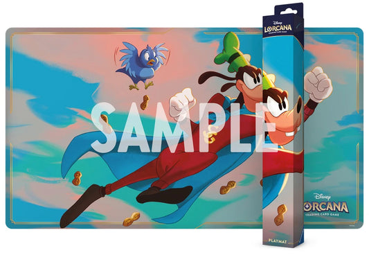 Disney Lorcana Wilds Unknown playmat: Goofy - Super Goof