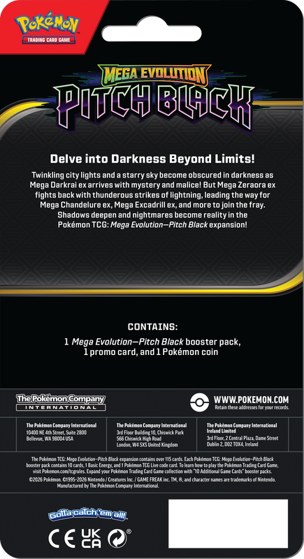Pokémon TCG: Pitch Black Checklane Blister (Slowpoke) [Pre-Order]