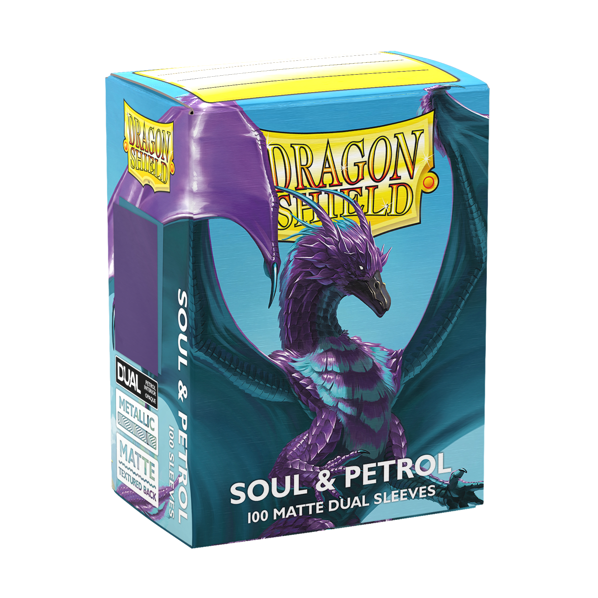 Dragon Shield -  Dual Matte Soul & Petrol 100 Count Standard Sleeve
