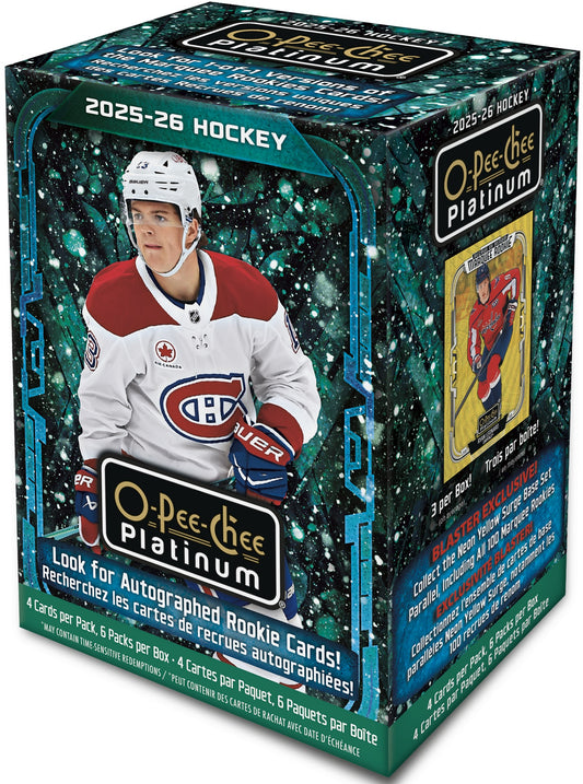 2025-2026 NHL O-Pee-Chee Platinum Blaster
