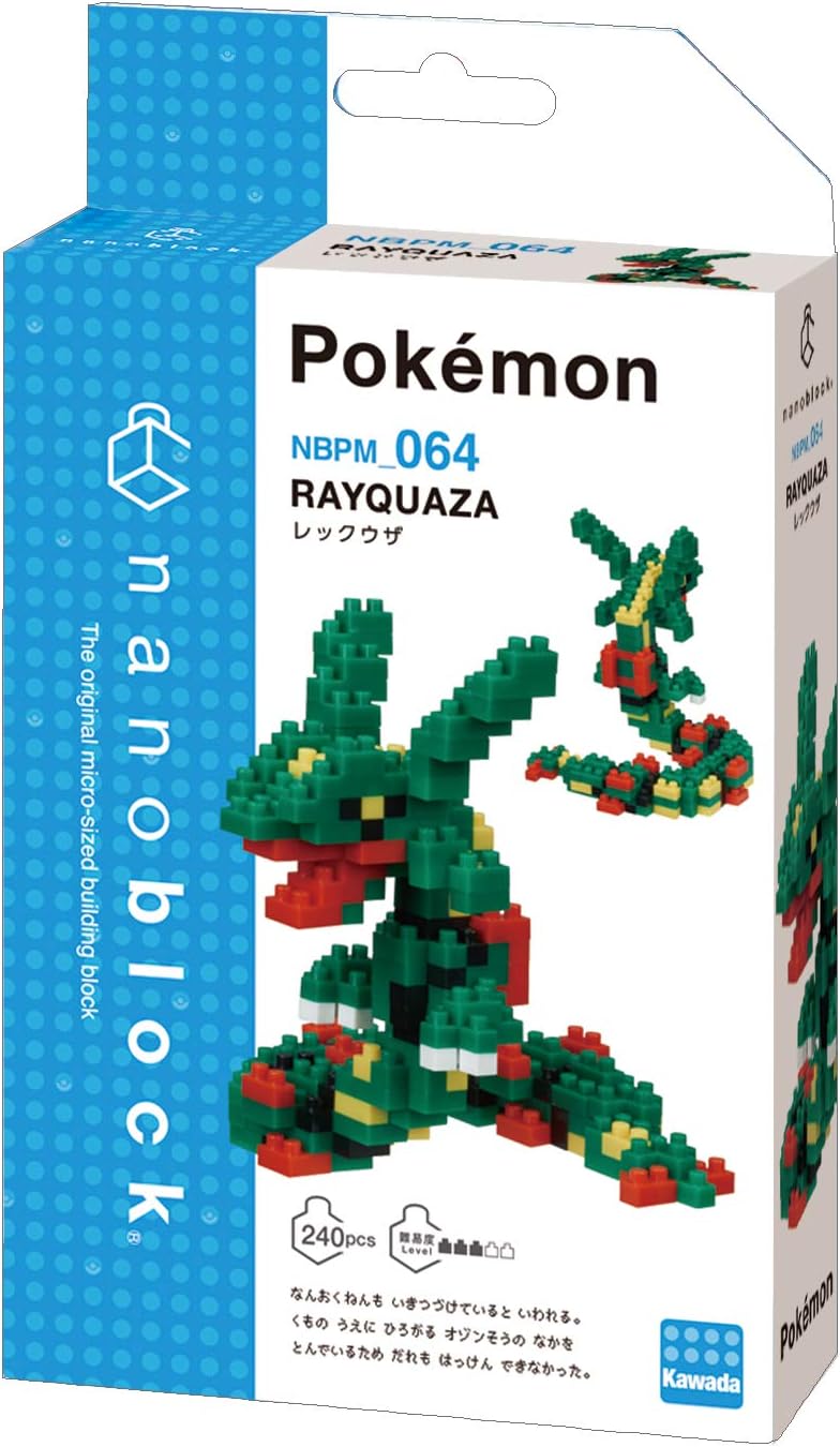 Nanoblock Pokémon Series, Rayquaza NBPM_064