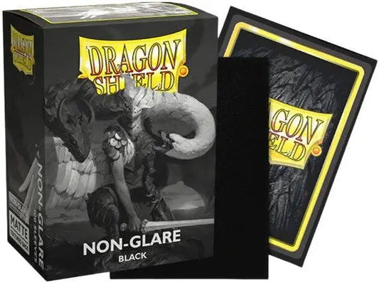 Dragon Shield Sleeves - Non-Glare Black - 100ct