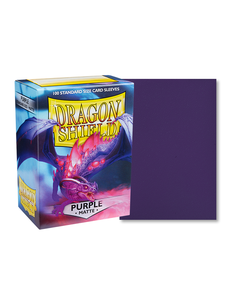 Dragon Shield Sleeves - Matte Purple