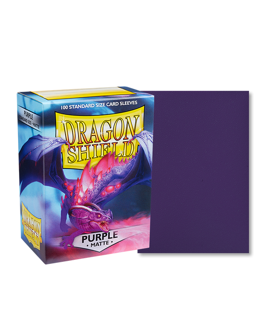 Dragon Shield Sleeves - Matte Purple