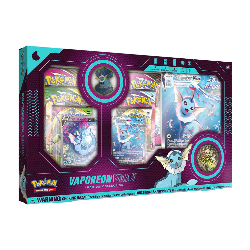 Pokémon TCG: Vaporeon VSTAR Premium Collection