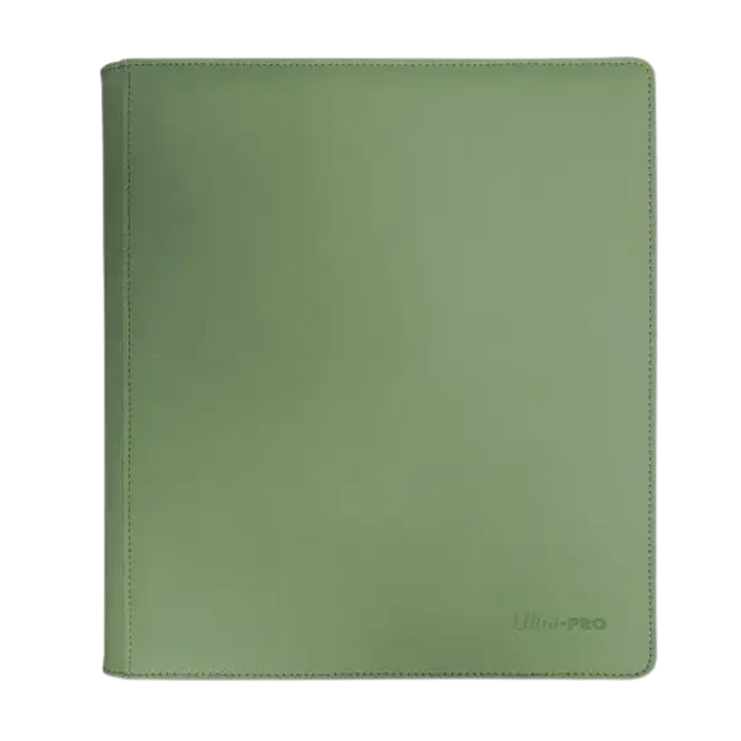 PRO BINDER 12 POCKET VIVID ZIPPERED MATCHA