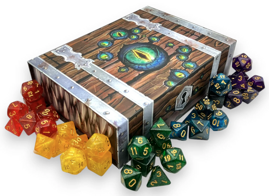 Mimic Chest and Treasure Dice Collection