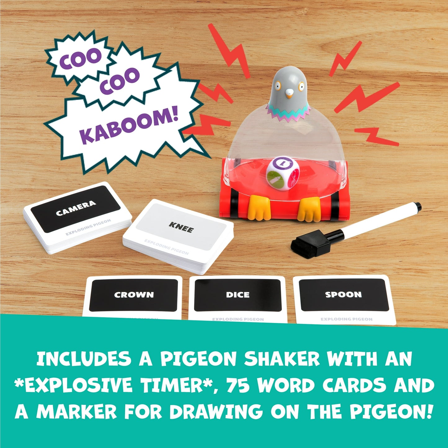 Exploding Pigeon Board Game