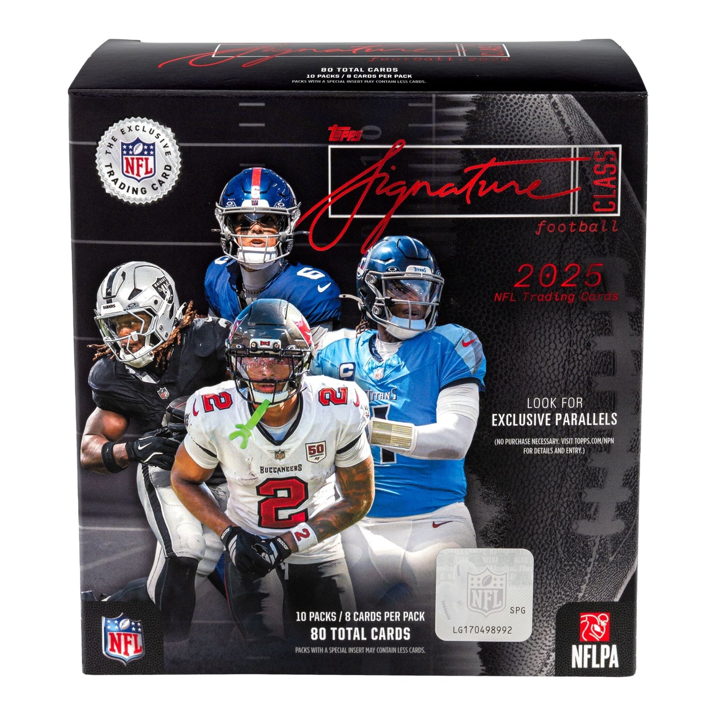 2025 Topps Football NFL Signature Class Mega Box