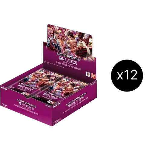 One Piece: OP-11 A Fist of Divine Speed Booster Box Case