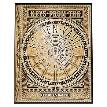 Dungeons & Dragons: Keys from the Golden Vault Book (Alt Cover)