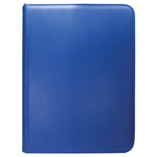 PRO BINDER 9 POCKET VIVID ZIPPERED BLUE