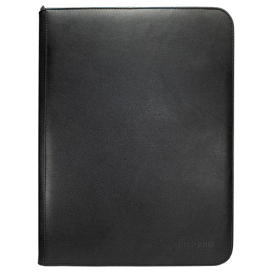 PRO BINDER 9 POCKET VIVID ZIPPERED Black