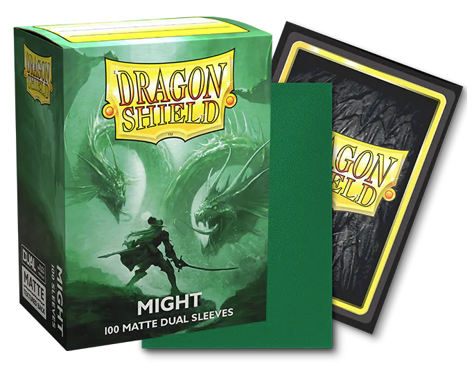 Dragon Shield - Might - Dual Matte Sleeves (100 Count - Standard Size)