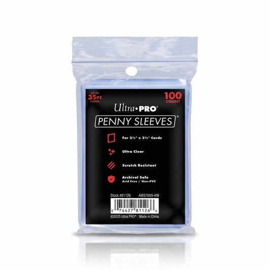 UltraPro 2.5" x 3.5" Soft Trading Card Penny Sleeves
