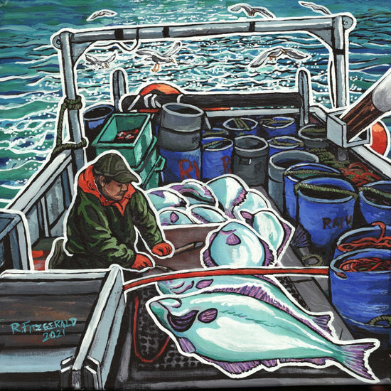 Stumpcraft | Fishing for Halibut by Reilly Fitzgerald (66pcs)