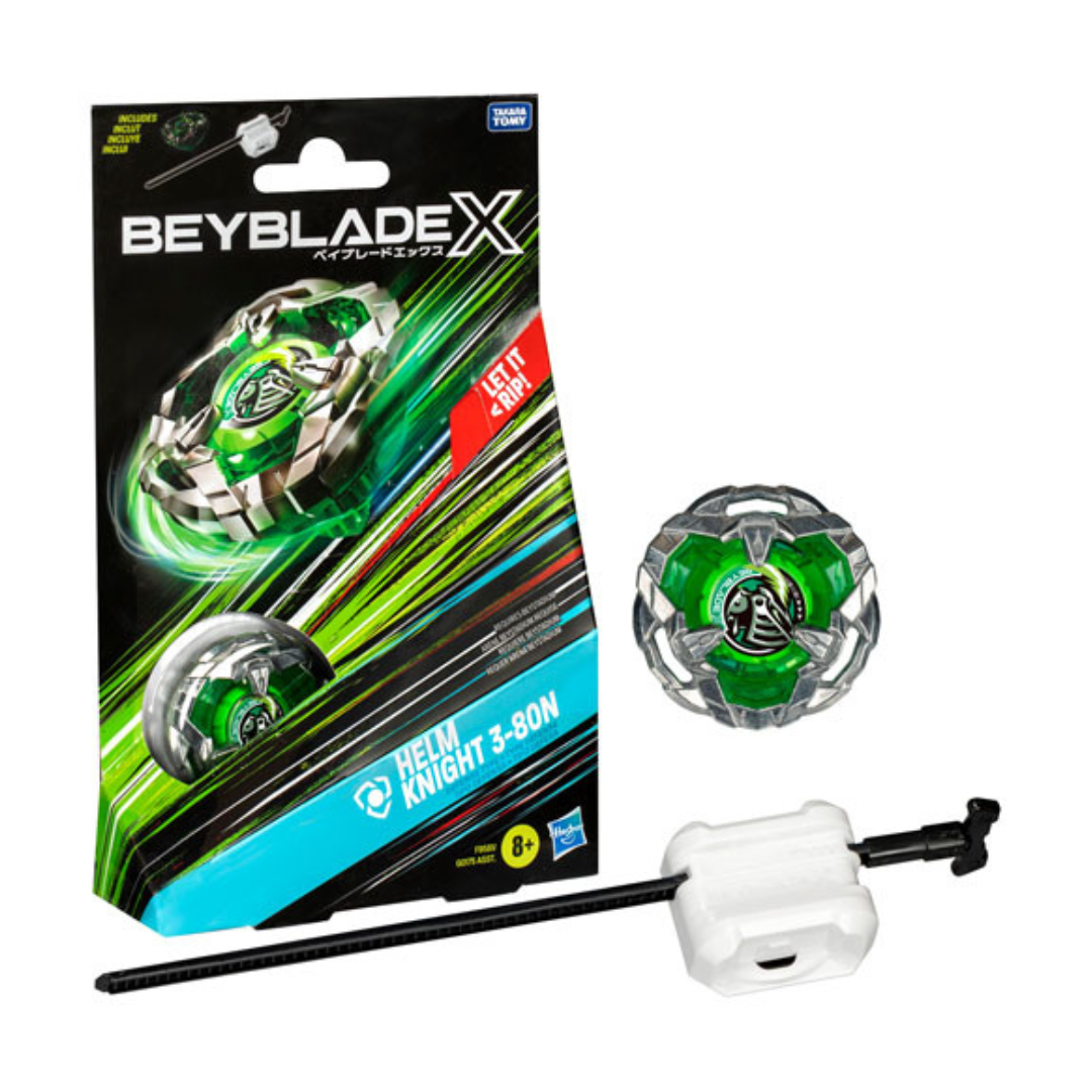 Beyblade X Starter Pack Set (Helm Knight 3-80N)