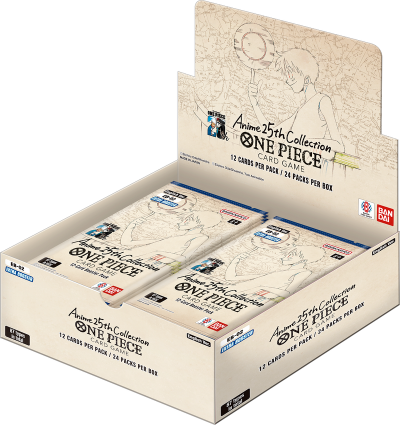 One Piece: EB-02 Anime 25th Collection - Extra Booster Box