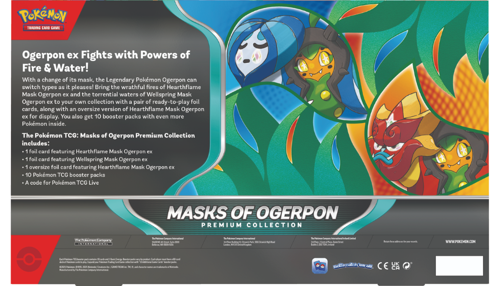 Pokémon TCG: Masks of Ogerpon ex Premium Collection