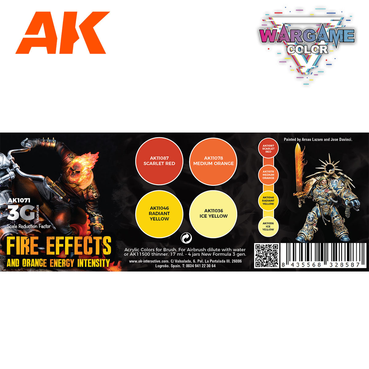 Wargame 3 Gen Special Set - Fire Effects