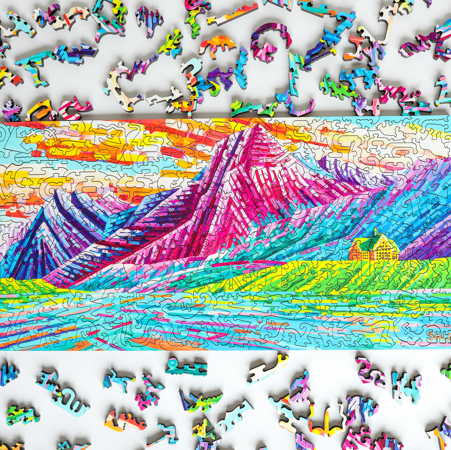 Stumpcraft | Prismatic Peaks (Waterton Lakes) by Ruolin Shi (305pcs)