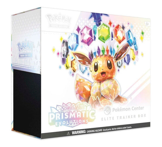 Pokémon TCG: Prismatic Evolutions Pokemon Center Elite Trainer Box