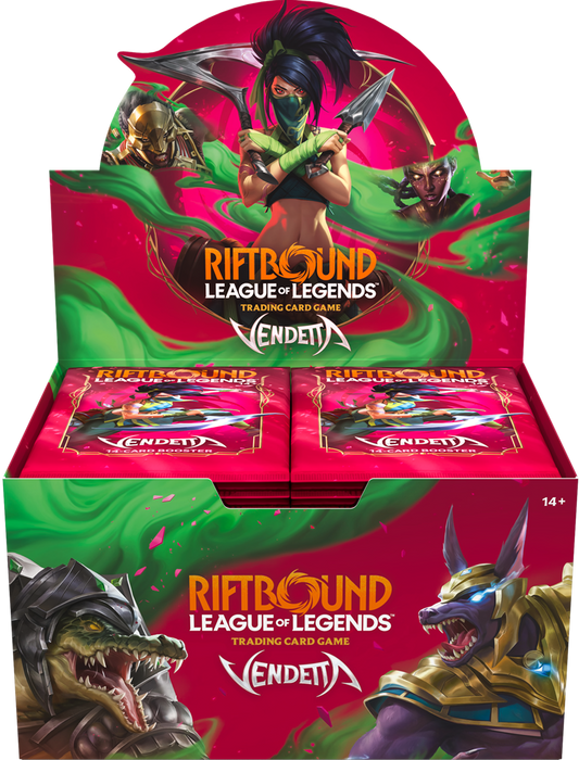 Riftbound: League of Legends TCG - Vendetta Booster Display