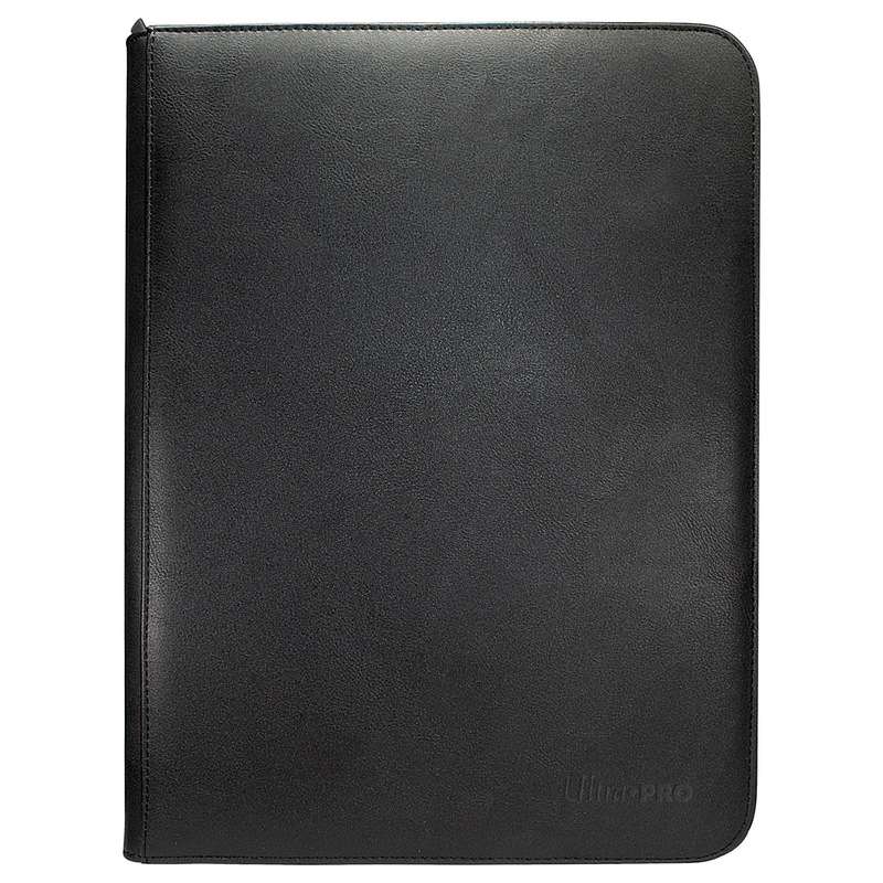 PRO BINDER 12 POCKET VIVID ZIPPERED Black