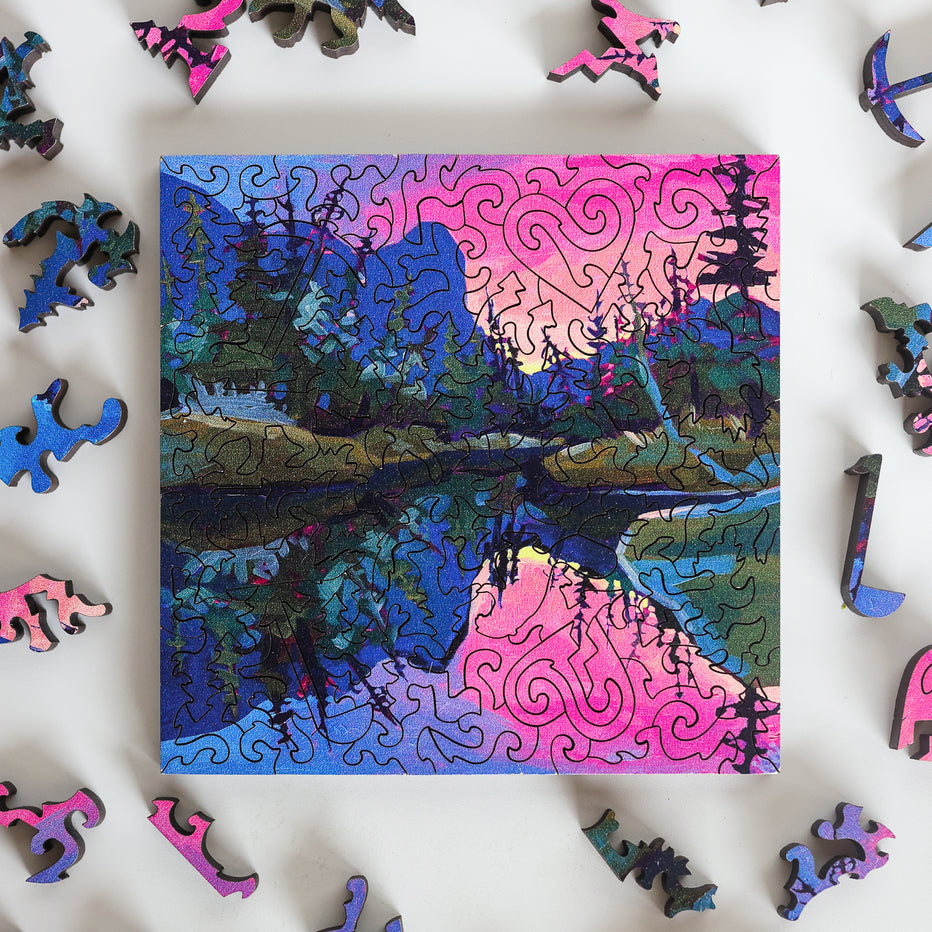 Stumpcraft | Summer Storm on Ha Ling by Kat Wright (77pcs)