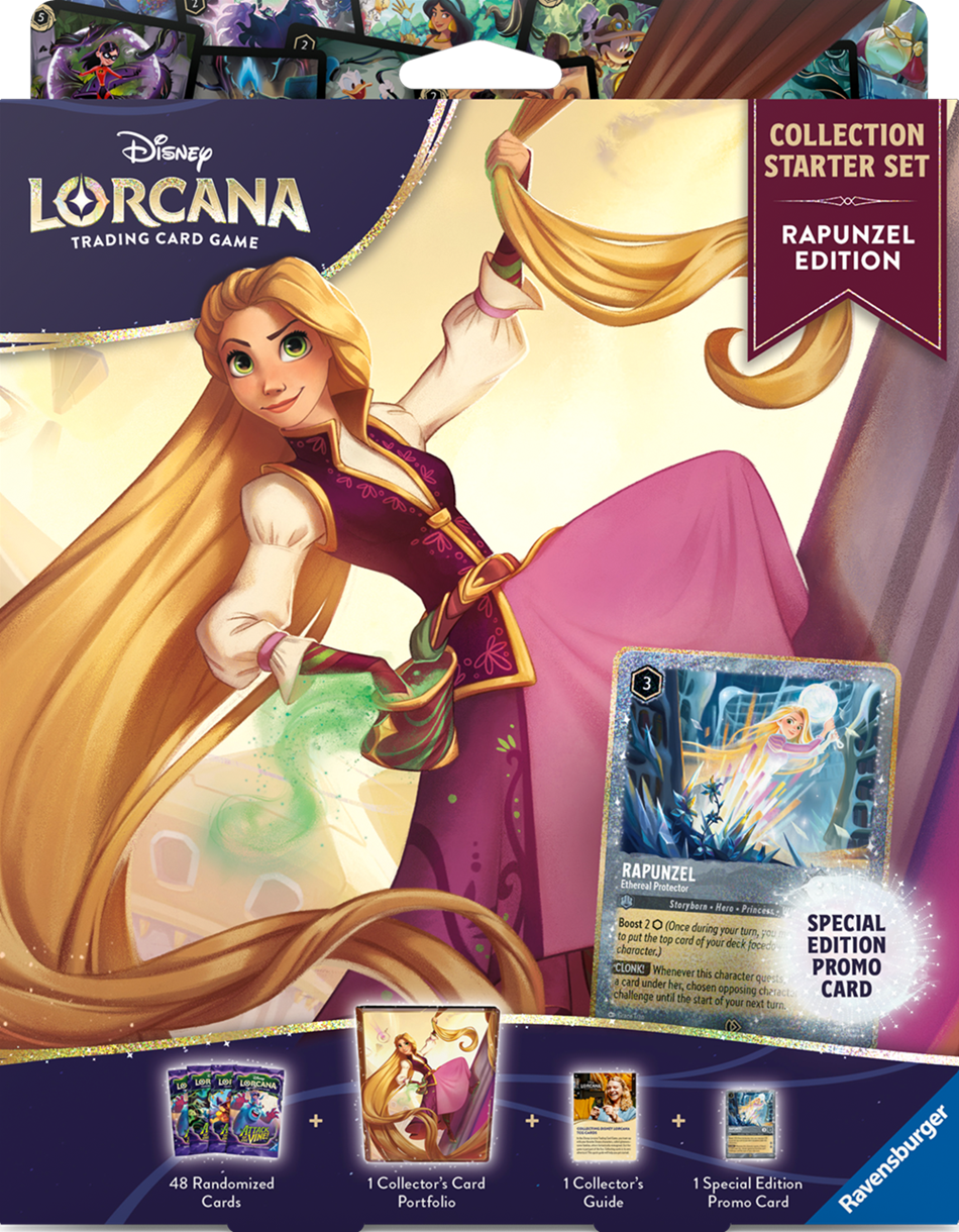 Disney Lorcana: Starter Set 13 Rapunzel Starter Set {Pre-Order}